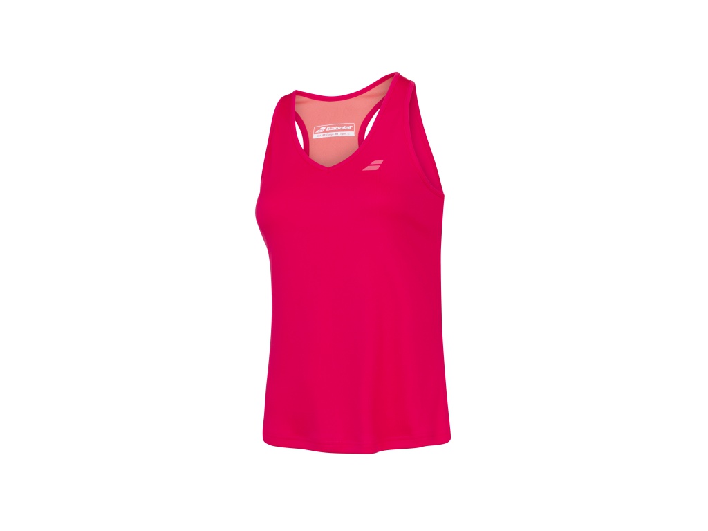Babolat Play Tank Top Woman Red Rose S